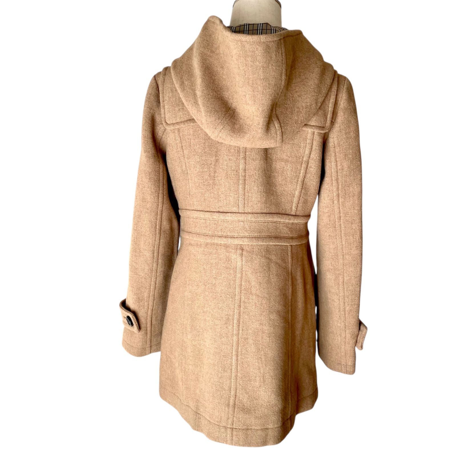 Burberry バーバリー ダッフルコート フーデッドコート ベージュ 