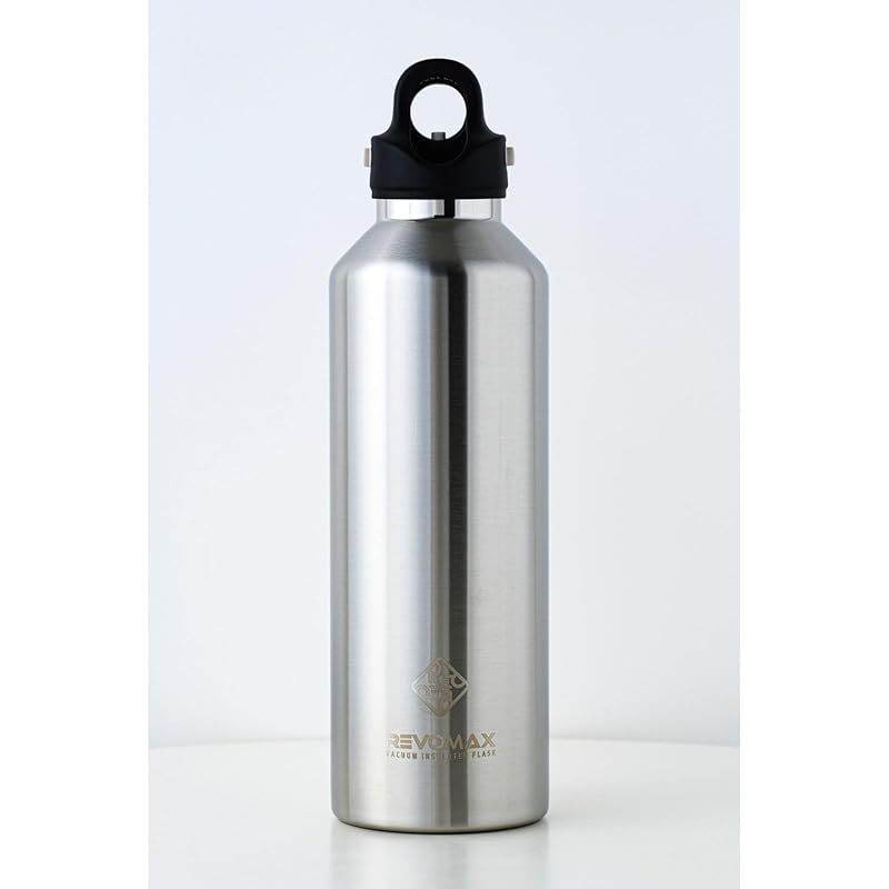 【新品】 【REVOMAX公式】32oz 950ml 炭酸対応 約1リットル ステンレスボトル 18時間保温 36時間保冷 真空断熱 水筒 ギフト レボマックス (Galaxy Silver)