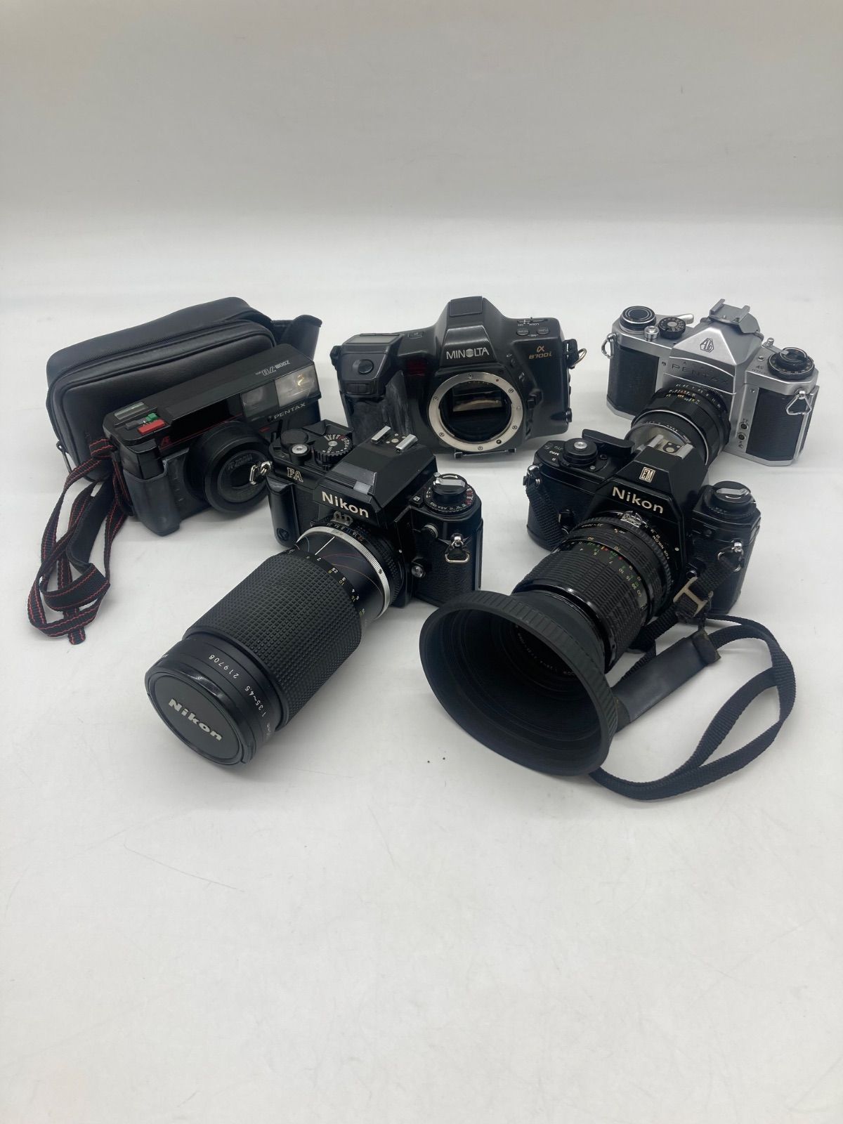 U743【お買い得】Nikon PENTAX MINOLTA カメラ 5点セット