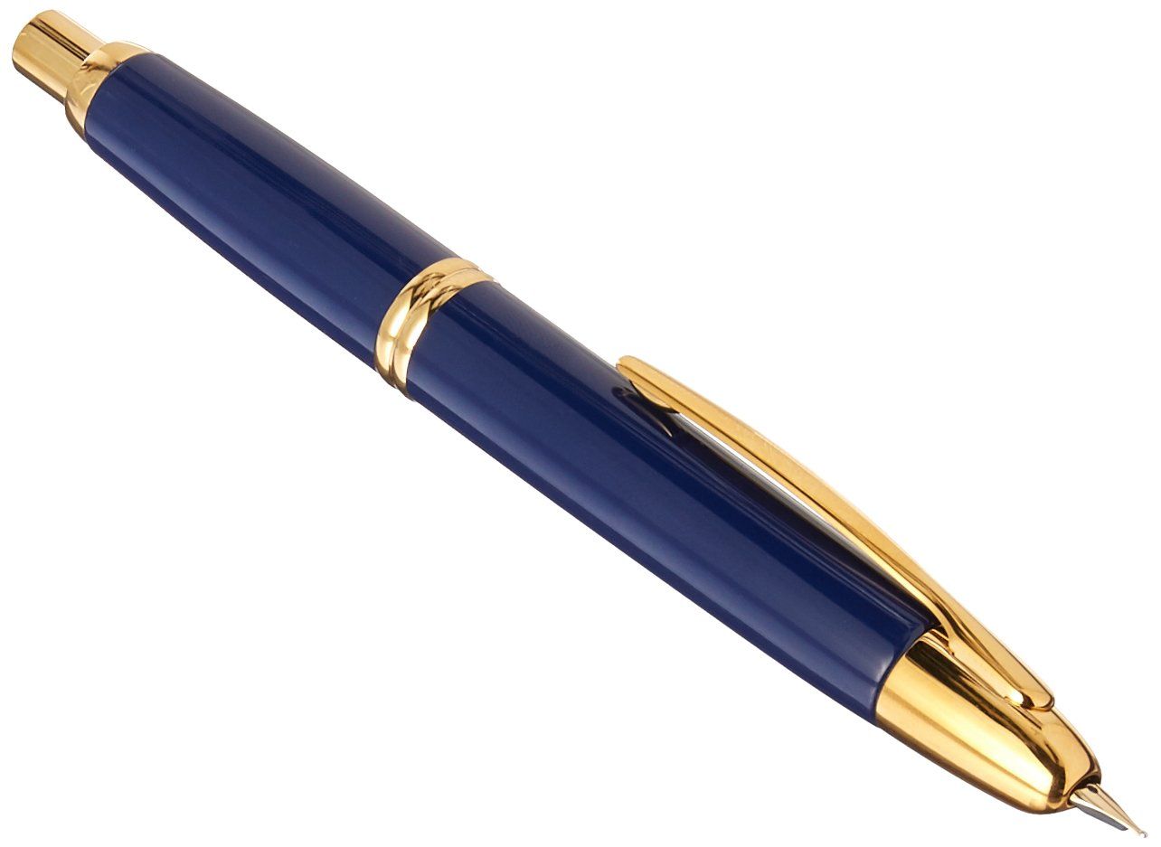 新品 PILOT 万年筆 マンネンヒツ キャップレス DL M ダークブルー FC15SRDLM