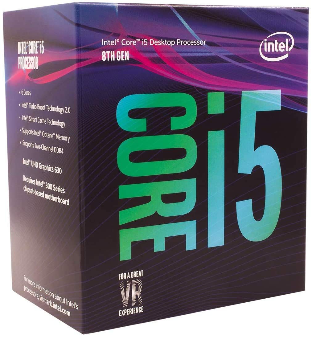 Intel CPU Core i5-8400 2.8GHz 9Mキャッシュ 6コア/6スレッド LGA1151 BX80684I58400【BOX】【日本正規流通品】
