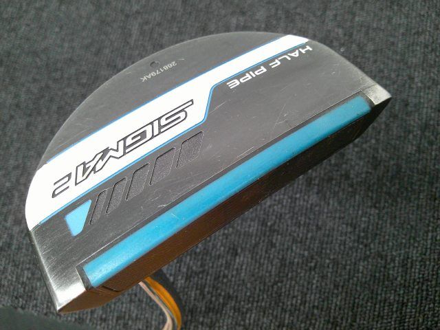 中古 パター ピン SIGMA2 Stealth HALF PIPE/オリジナルスチールPP58