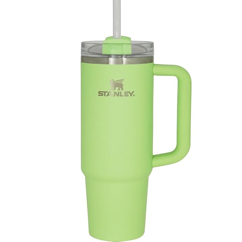 【新品】 STANLEY(スタンレー) H2.0 真空クエンチャー 0.88L フェザーグリーン 保冷 頑丈 ストロー 水筒 夏 アウトドア 食洗機可 (日本正規品)