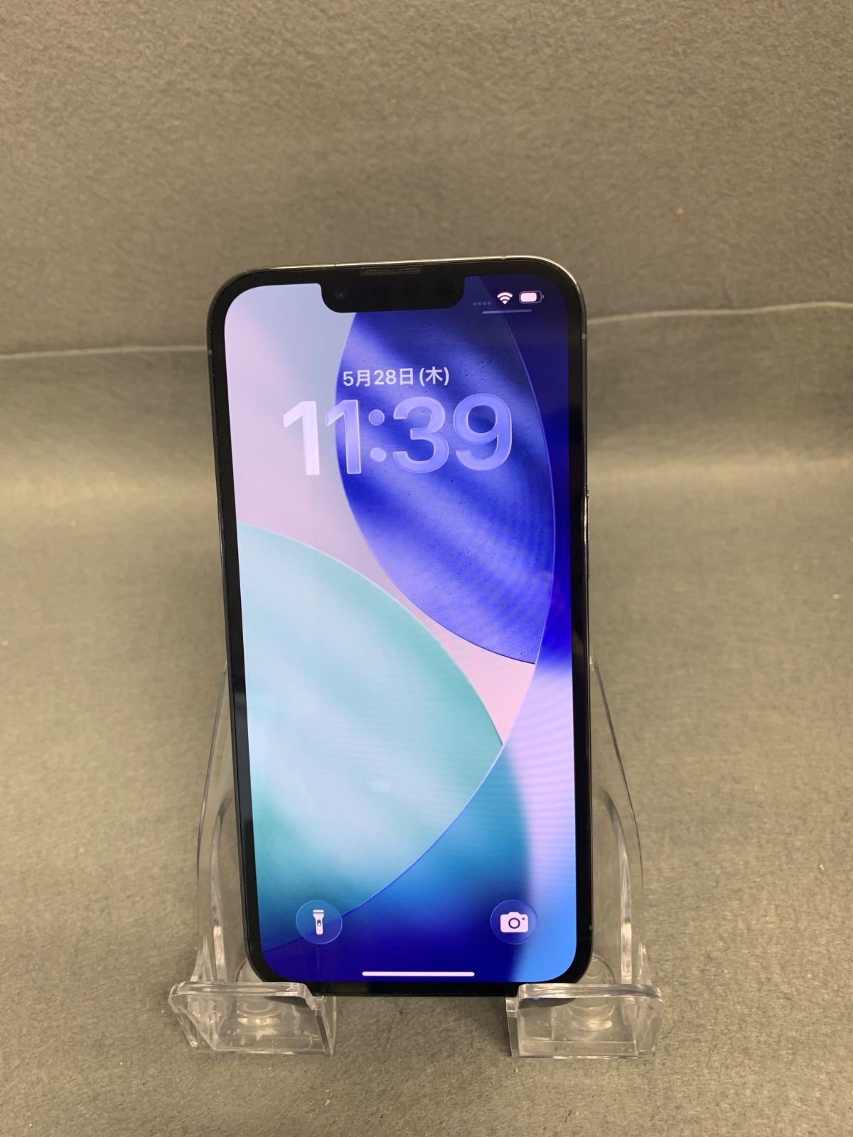 超美品 国内版 SIMフリー iPhone13 pro 128GB シェラブルー色