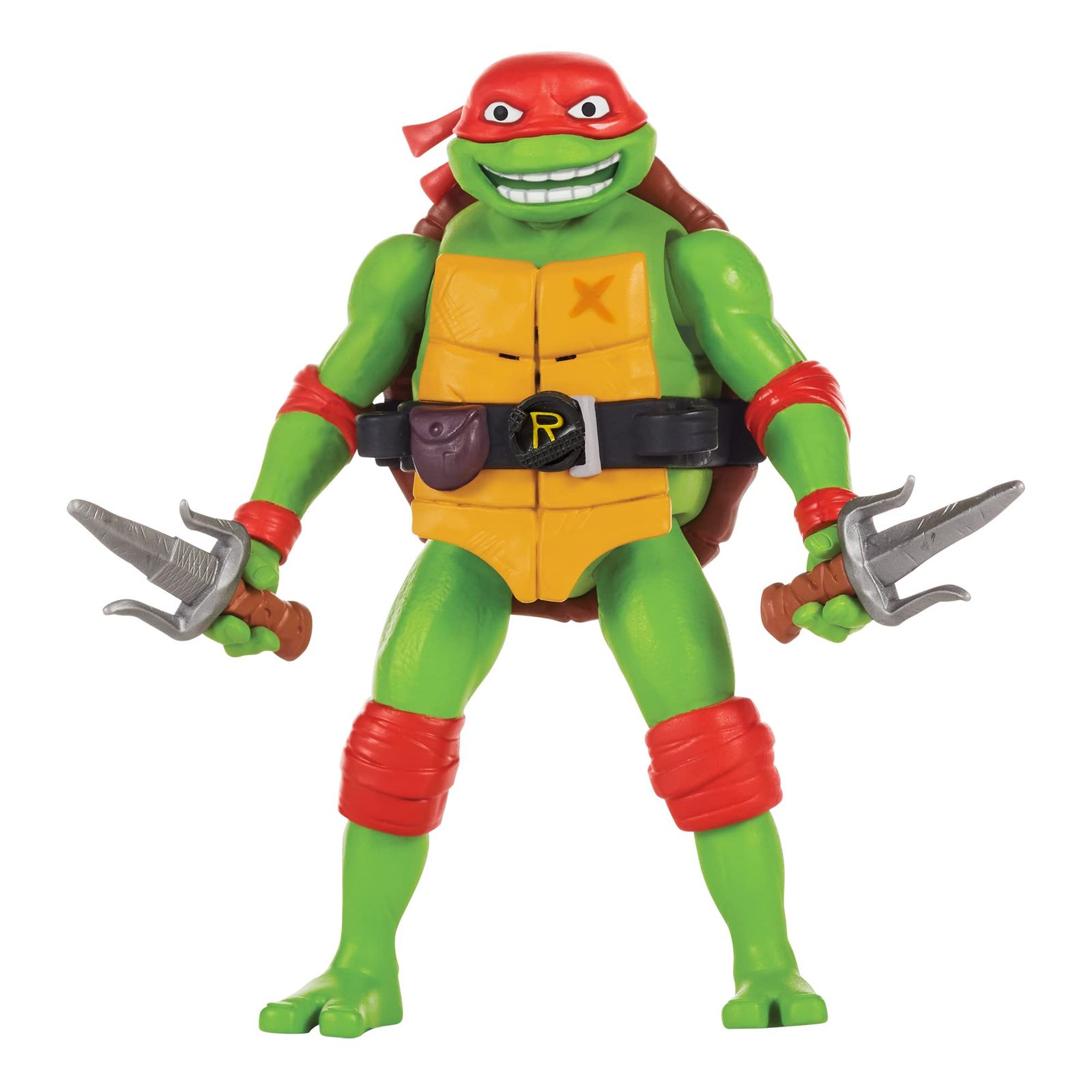 新品 Teenage Mutant Ninja Turtles Playmates Toys ティーンエイジ・ミュータント・ニンジャ・タートルズ ミュータント・メイヘム 5.5インチ ラファエル デラックス忍者叫びフィギュア