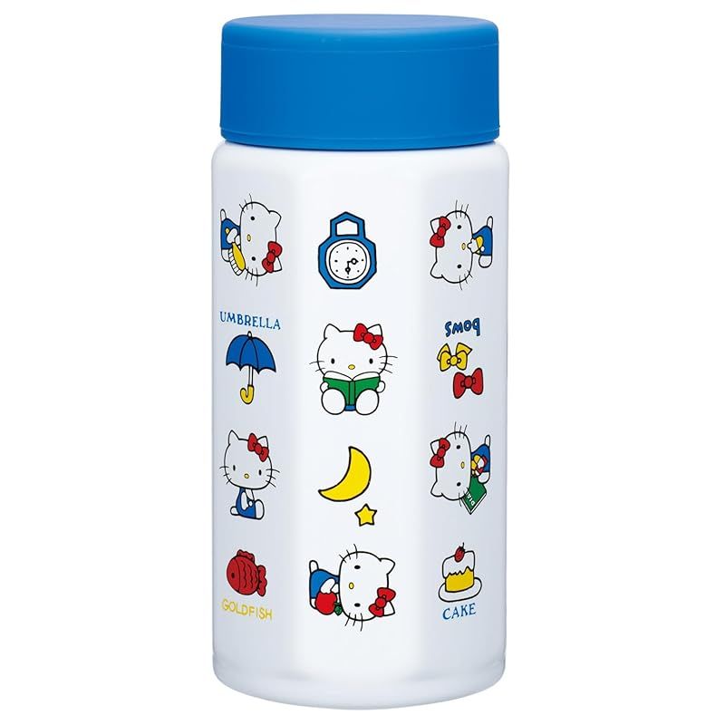 【新品】 スケーター(Skater) 八角形 ステンレス マグボトル 水筒 350ml 保温 保冷 サンリオ ハローキティ STO4-A