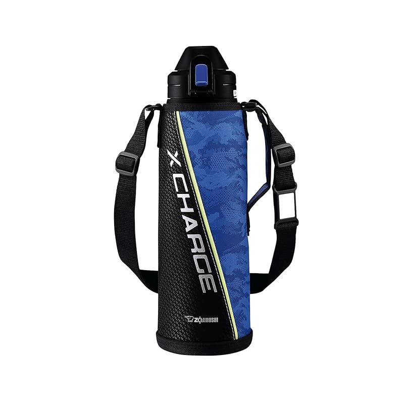 【新品】 象印マホービン クールボトル 水筒 1.55L スポーツタイプ 驚きの保冷力 丈夫なポーチ スポーツドリンクOK メイサイブルー SD-AJ15-AZ