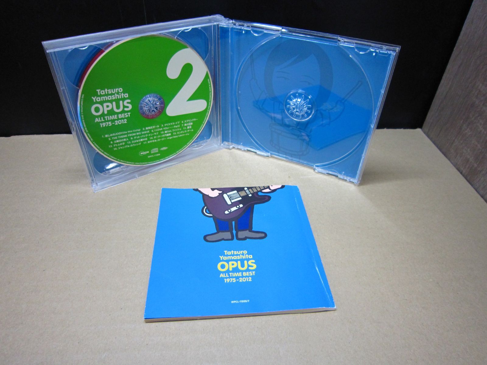 CD】山下達郎 OPUS ALL TIME BEST 1975-2012 ※DISC3欠品 - メルカリ
