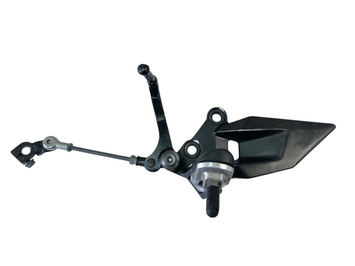 Ninja　ニンジャ250R　EX250K　ステップ　左　シフトペダル　ロッド　プレート曲り無し　交換　補修にも（中古）2906-N3007