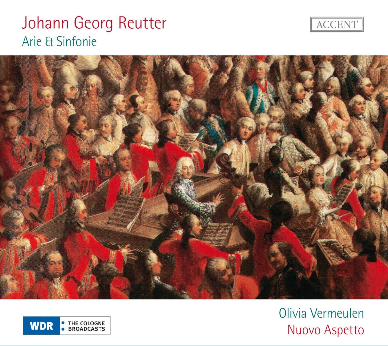 【CD】ロイター : アリア&シンフォニア集 (Johann Georg Reutter : Arie & Sinfonie / Olivia Vermeulen, Nuovo Aspetto) [輸入盤]