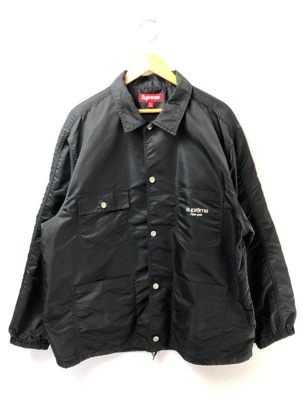 【中古品】 SUPREME 24SS NYLON CHORE COAT ナイロンチョアコート カバーオール ナイロンジャケット アウター 【149-260528-ki-08-tagh】