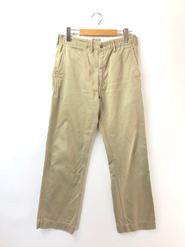 【中古品】 BUZZ RICKSON'S ORIGINAL SPEC CHINO PANTS BR40025 オリジナル スペック チノ パンツ ズボン ボトムス 【156-260528-ki-16-tagh】
