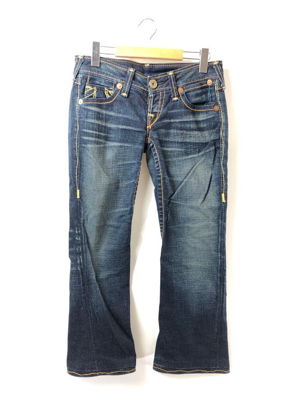 中古品】 TRUE RELIGION USA製 BOBBY BIG T FLARE DENIM PANTS フレア