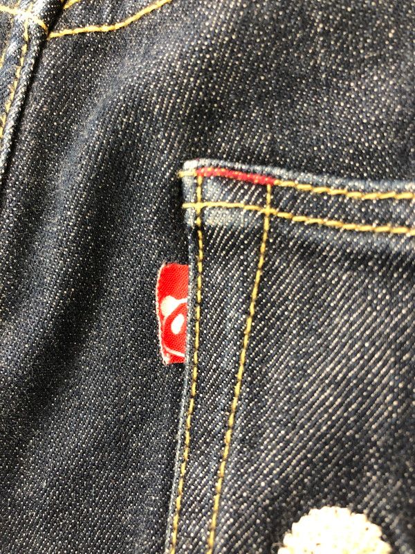 中古品】 PANDIESTA パンディエスタ 錦パンダ 熊猫謹製 刺繍 赤耳
