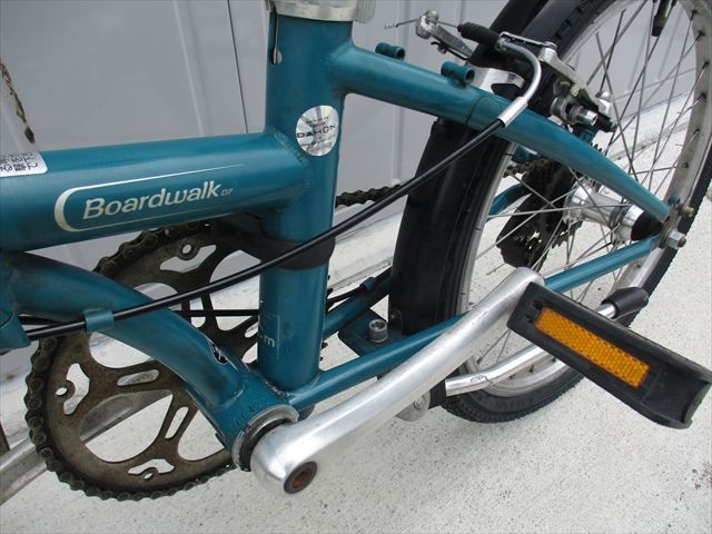 F121☆整備済み☆完成車発送☆中古折りたたみ自転車【DAHON ボード 