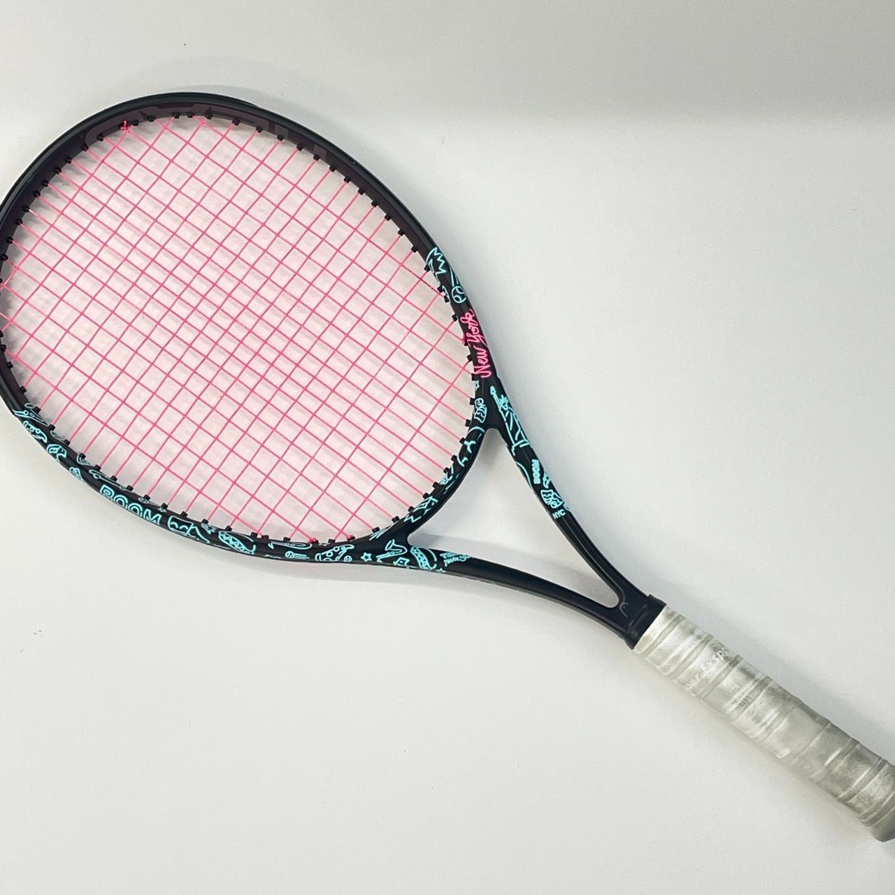 【中古】【限定モデル】 G1(4_1／8) ヘッド(HEAD) 2025 BOOM MP ブーン／ブーム ミッドプラス ネオン(295g) 海外正規品 硬式テニスラケット 231625 ブラック【SH00199】