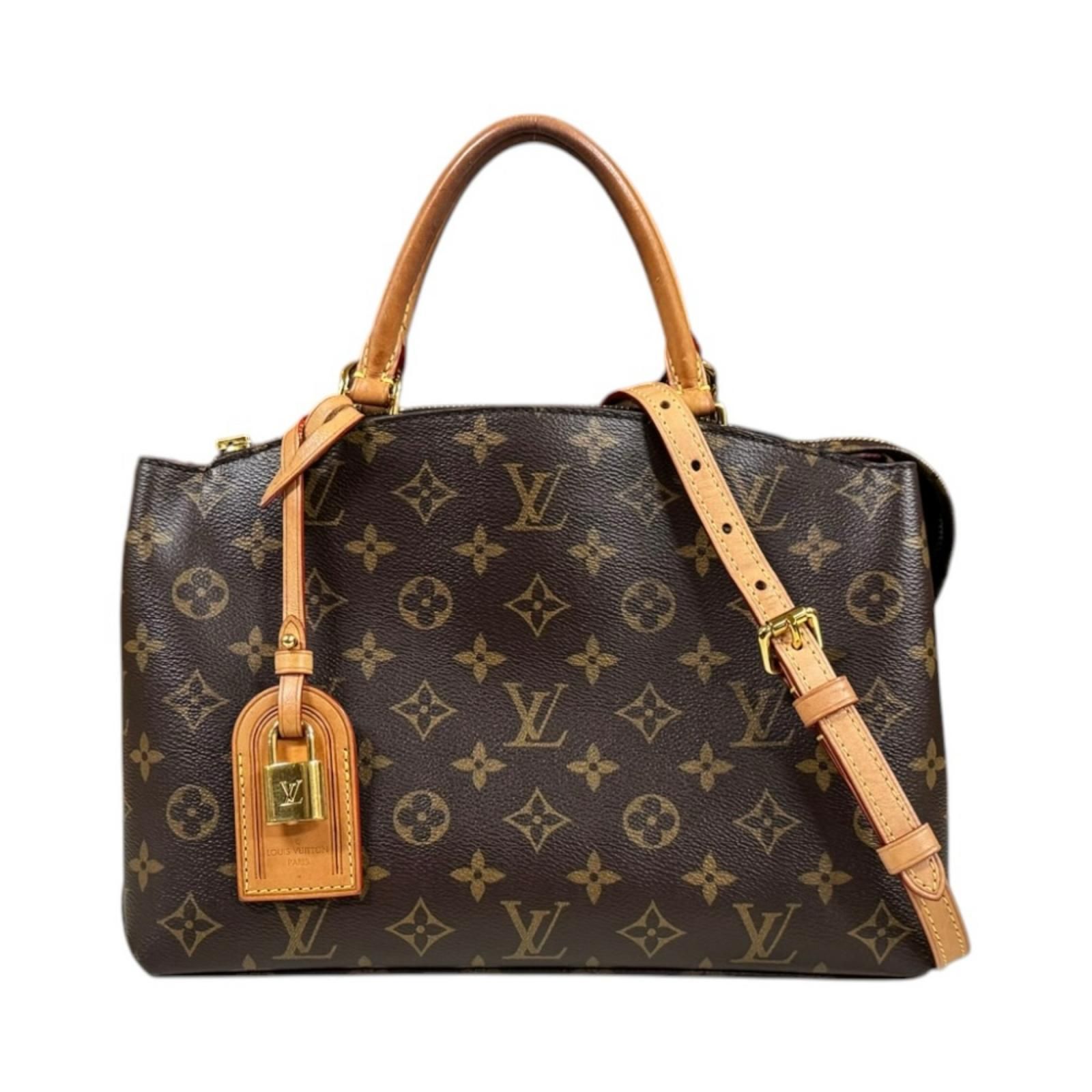 ルイヴィトン プティパレPM モノグラム ショルダーバッグ モノグラムキャンバス M45900 ブラウン レディース LOUIS VUITTON 中古 ルイヴィトン ルイ ヴィトン