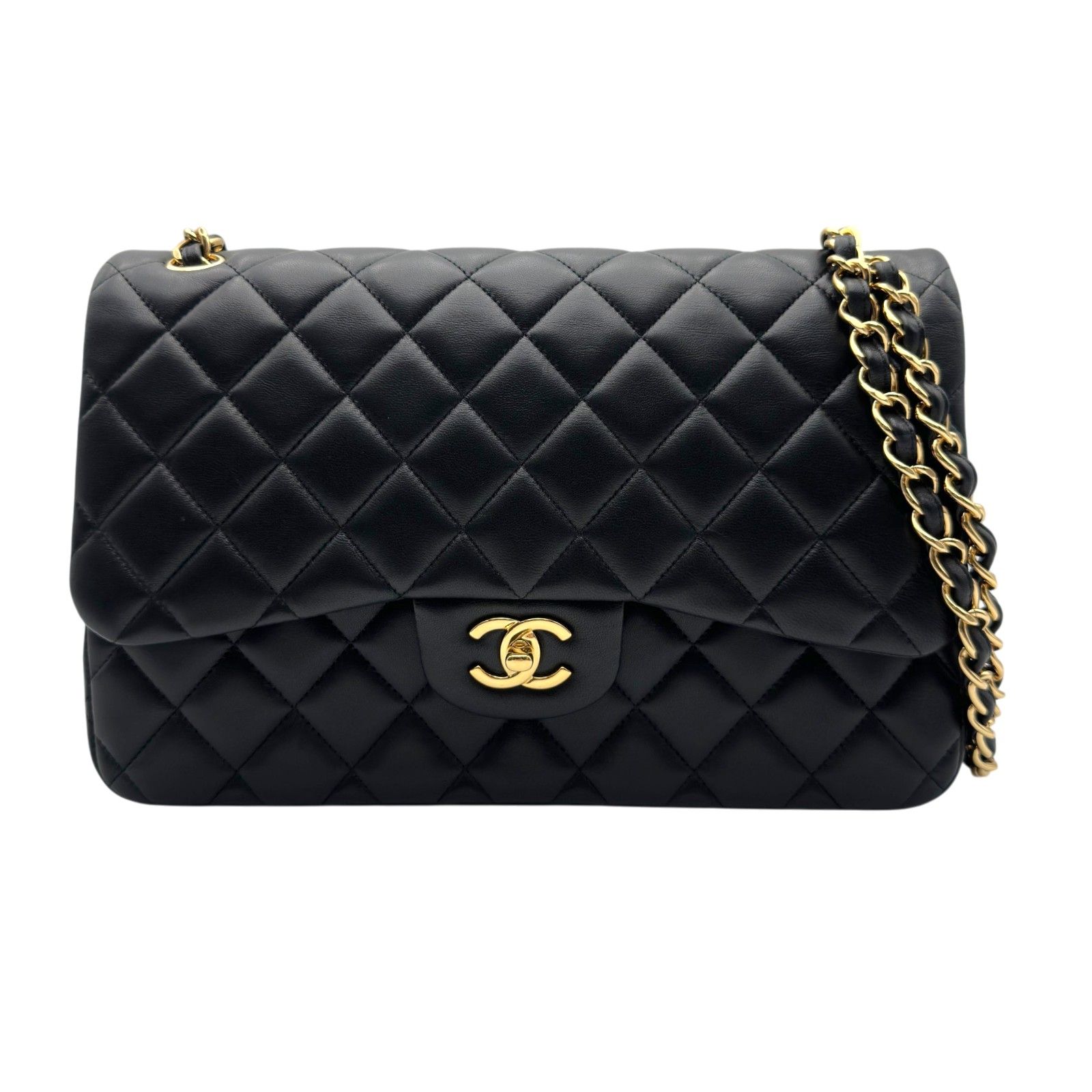 シャネル CHANEL マトラッセ30 A58600 27番台 ブラック ゴールド金具 ラムスキン レディース ショルダーバッグ