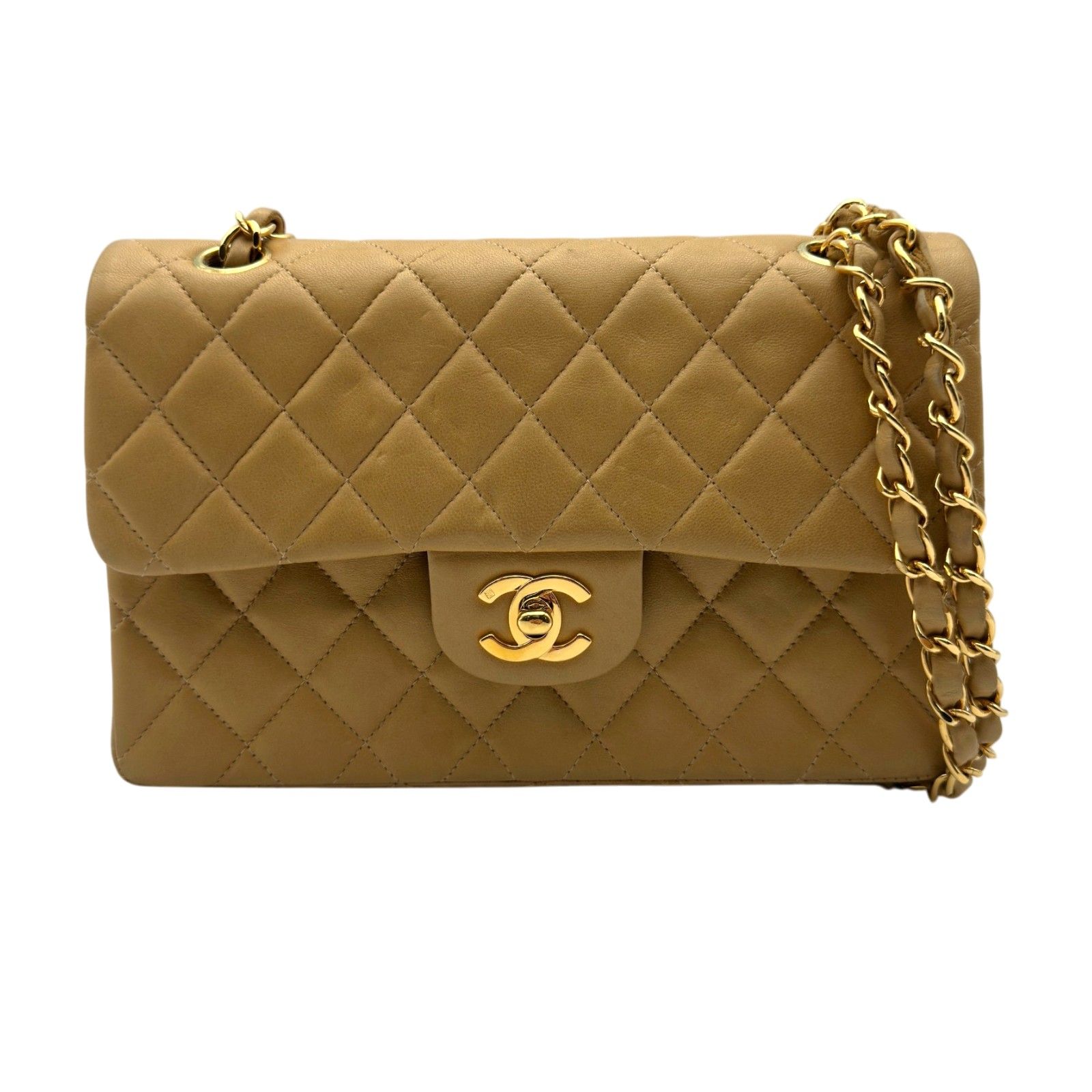シャネル CHANEL マトラッセ23 A01113 54番台 ベージュ ゴールド金具 