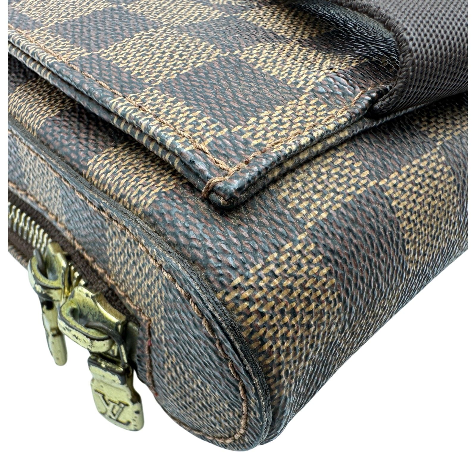 ルイ・ヴィトン LOUIS VUITTON ジェロニモス N51994 ブラウン ダミエ