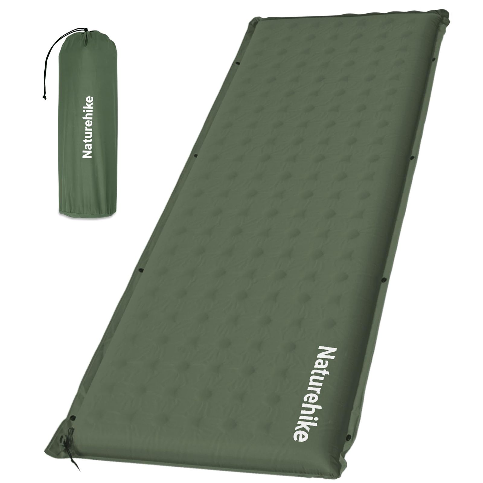 Naturehike エアーマット【自動膨張 R値 4.6~4.9 厚手6cm】 無限連結可能 高反発 枕付き/枕なし インフレーターマット 耐水加工 超軽量 キャンプ用 ネイチャーハイク キャンピングマット アウトドア 車中泊マット テント c1ed98e2