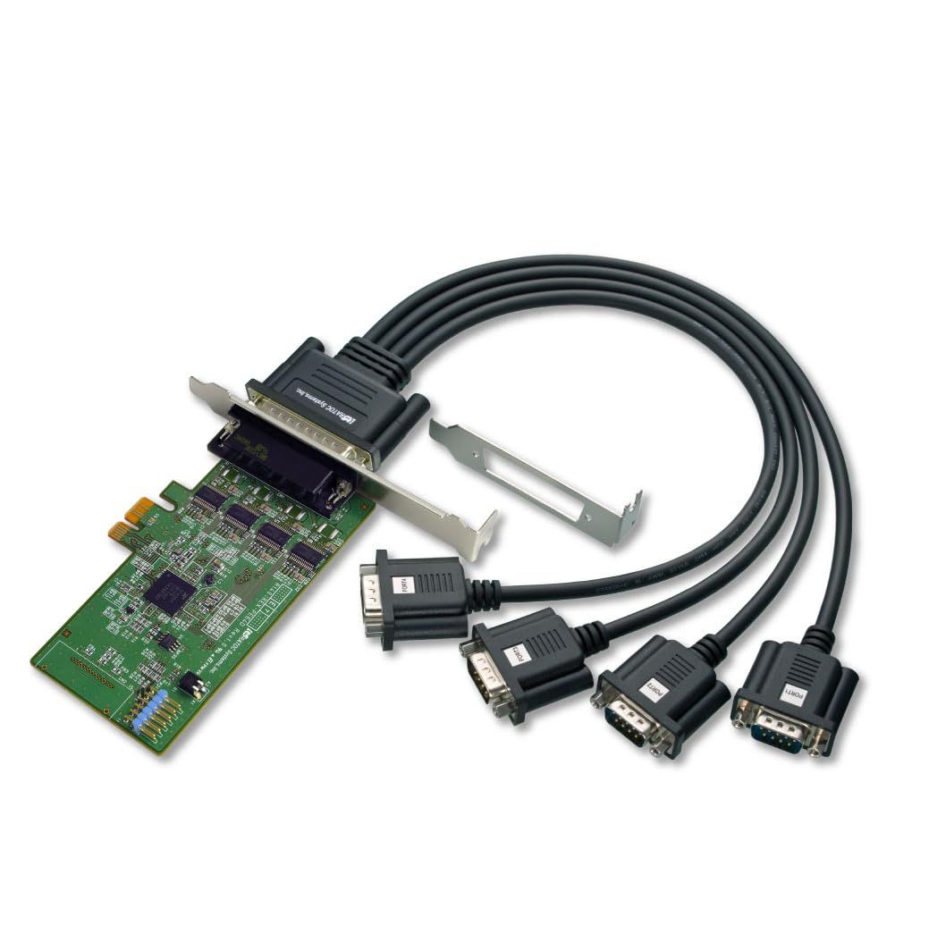新品 ラトックシステム 4ポート RS-232C デジタルI/O PCI Expressボード REX-PE64D ロープロファイル RS232C