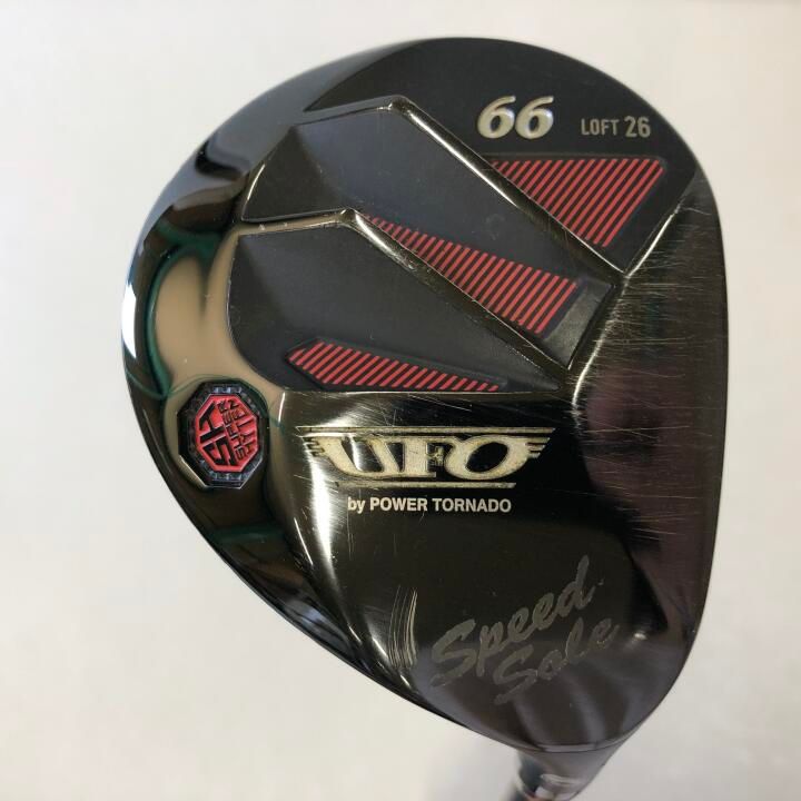 キャスコ　UFO Speed by POWER TORNADO　26度　Falcon Shaft　Sフレックス　ユーティリティ　中古【最短即日発送】
