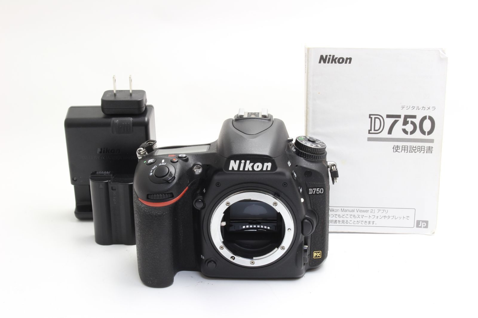 A+ (美品) Nikon ニコン D750 ボディ フルサイズ ショット数2,261回