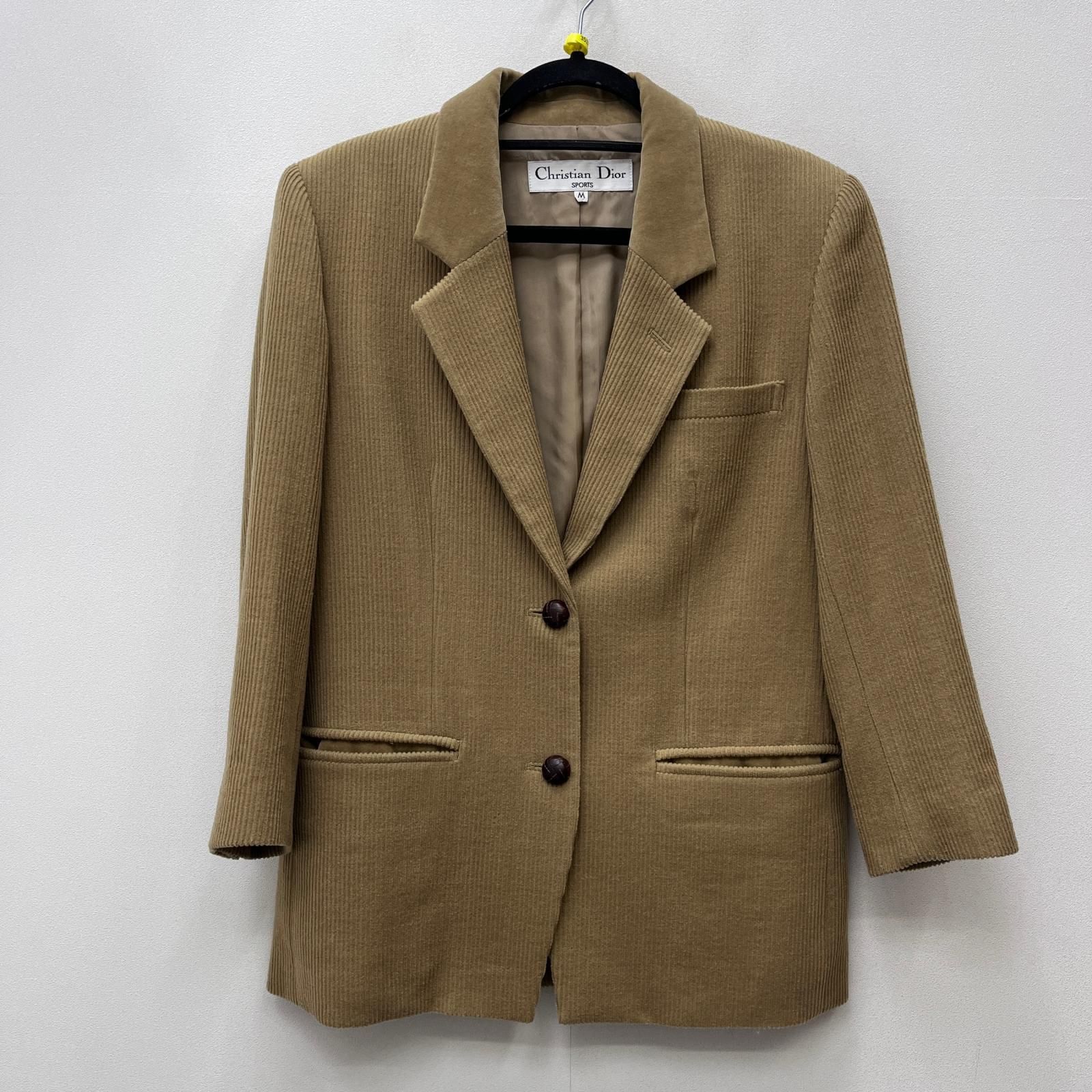 【加古川店】 中古 Christian Dior | クリスチャンディオール テーラードジャケット 4E1A77O ベージュ サイズ：M 【112】