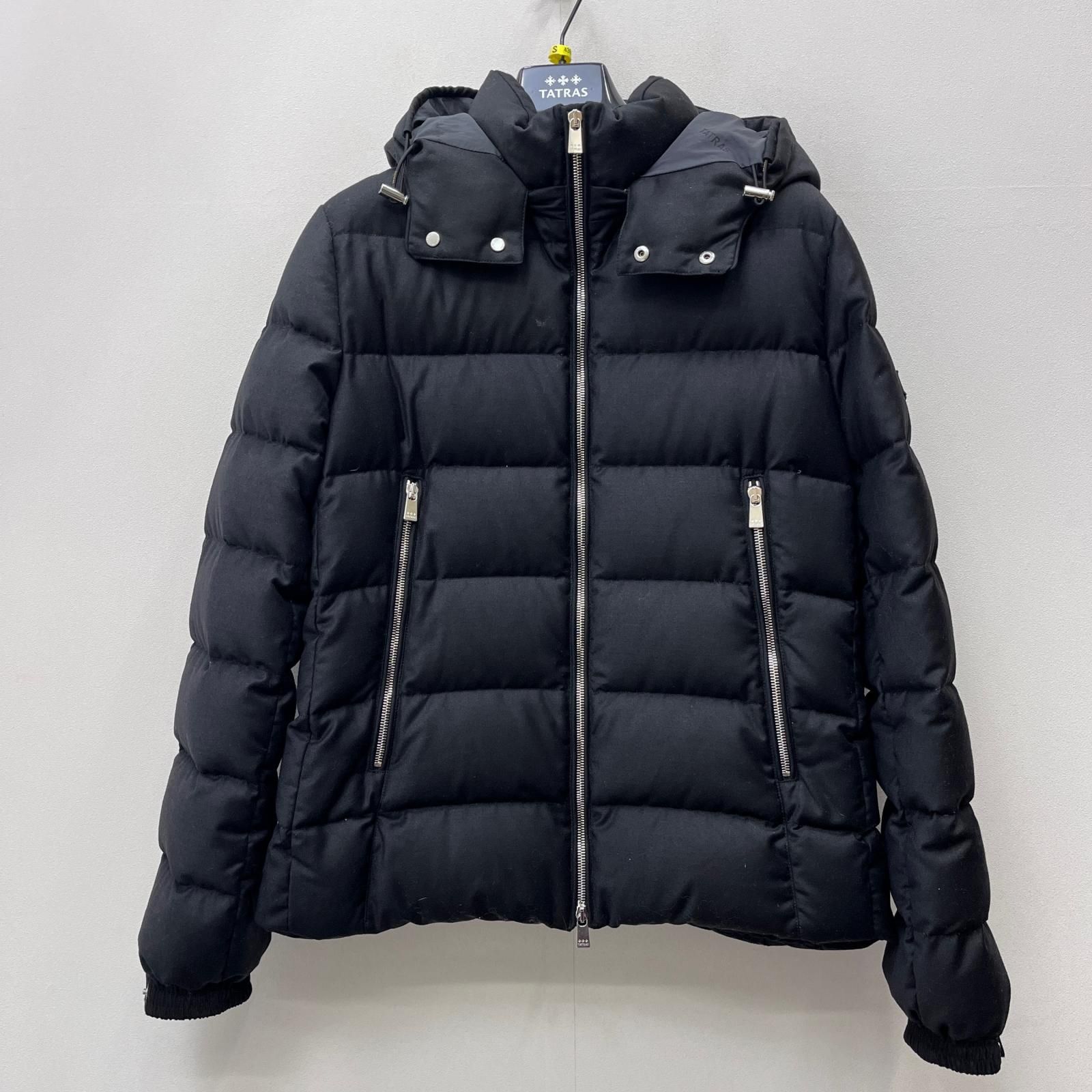 【加古川店】 中古 TATRAS | タトラス ダウンジャケット DOMIZIANO 国内正規品 MTAT21A4289-D ブラック サイズ：2 【108】