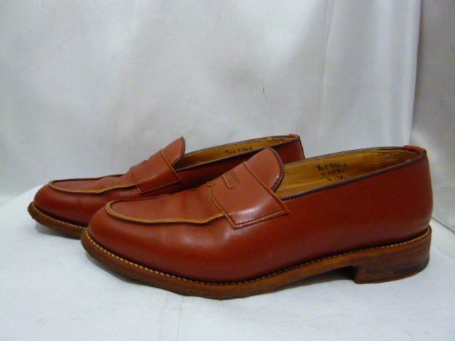 Tricker's トリッカーズ 英国製 L6581 レザーコインローファー 箱付 レディース サイズ6 ブラウン シューズ