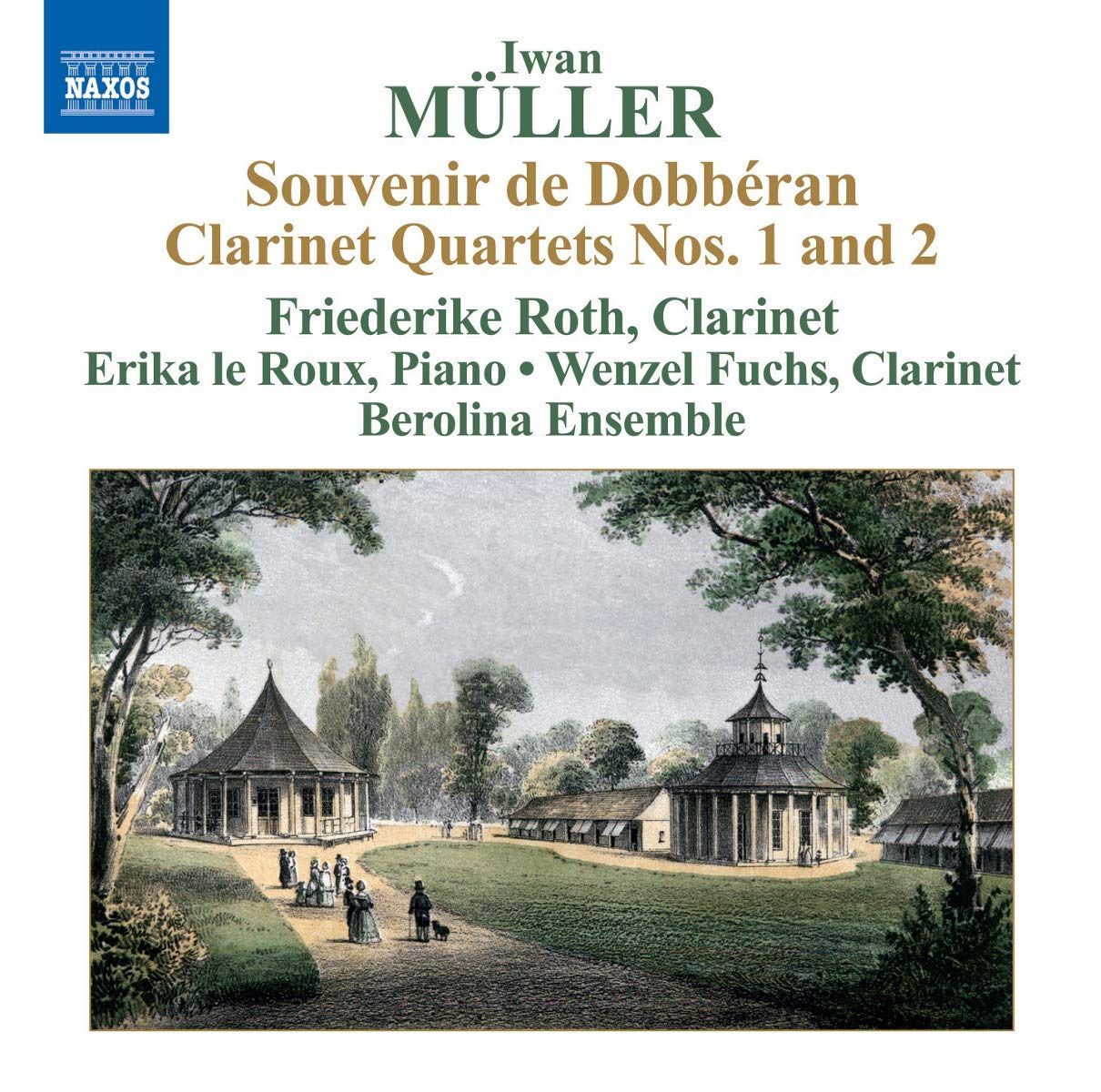 【CD】Muller: Clarinet Quartets Nos 1 & 2