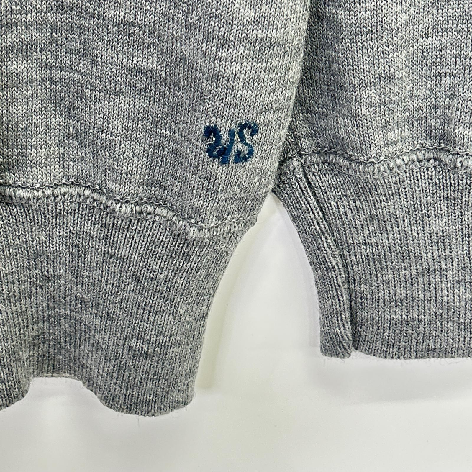 VISVIM ビズビム グレー 0116105015005 16SS ウール クルーネック 