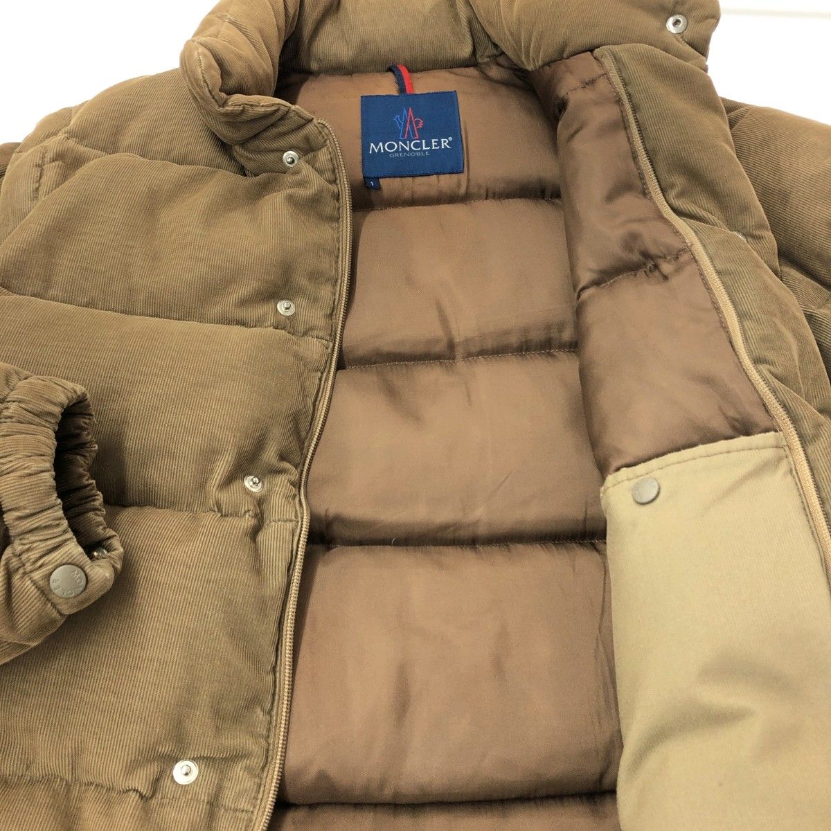 MONCLER モンクレール コーデュロイダウンジャケット サイズ:1 ベスト