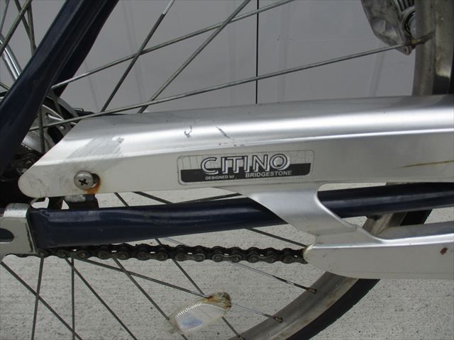 F127☆整備済み☆完成車発送☆中古シティ自転車【ブリヂストン CITINO 