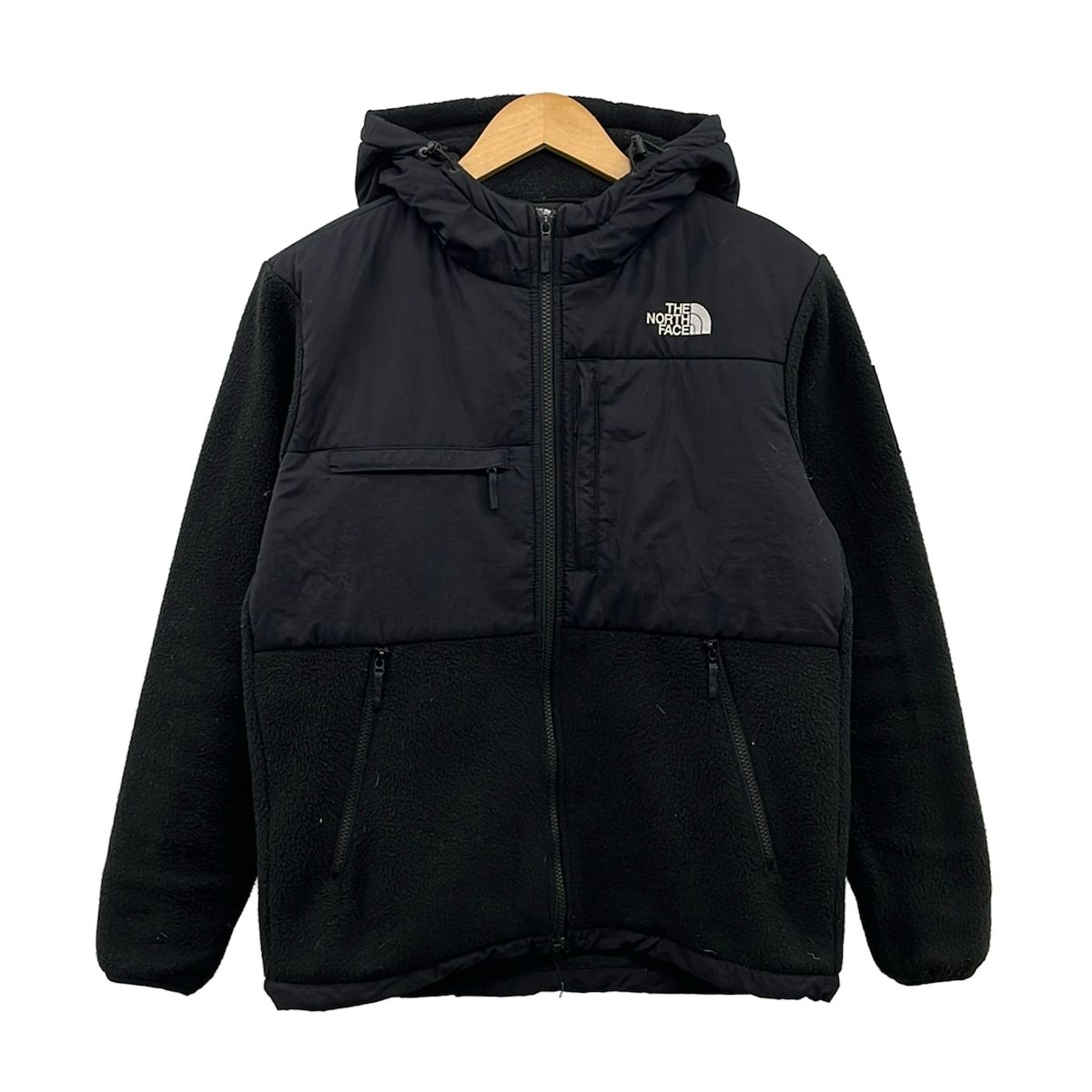 THE NORTH FACE(ノースフェイス) ブルゾン サイズM メンズ美品 デナリフーディ NA72052 黒 長袖/ジップアップ/秋/冬