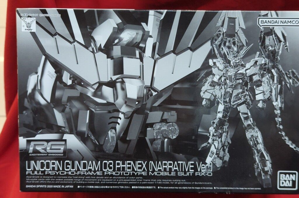 BANDAI SPIRITS RG 1/144 バンダイナムコ版 ユニコーンガンダム3号機 フェネクス(ナラティブver.)