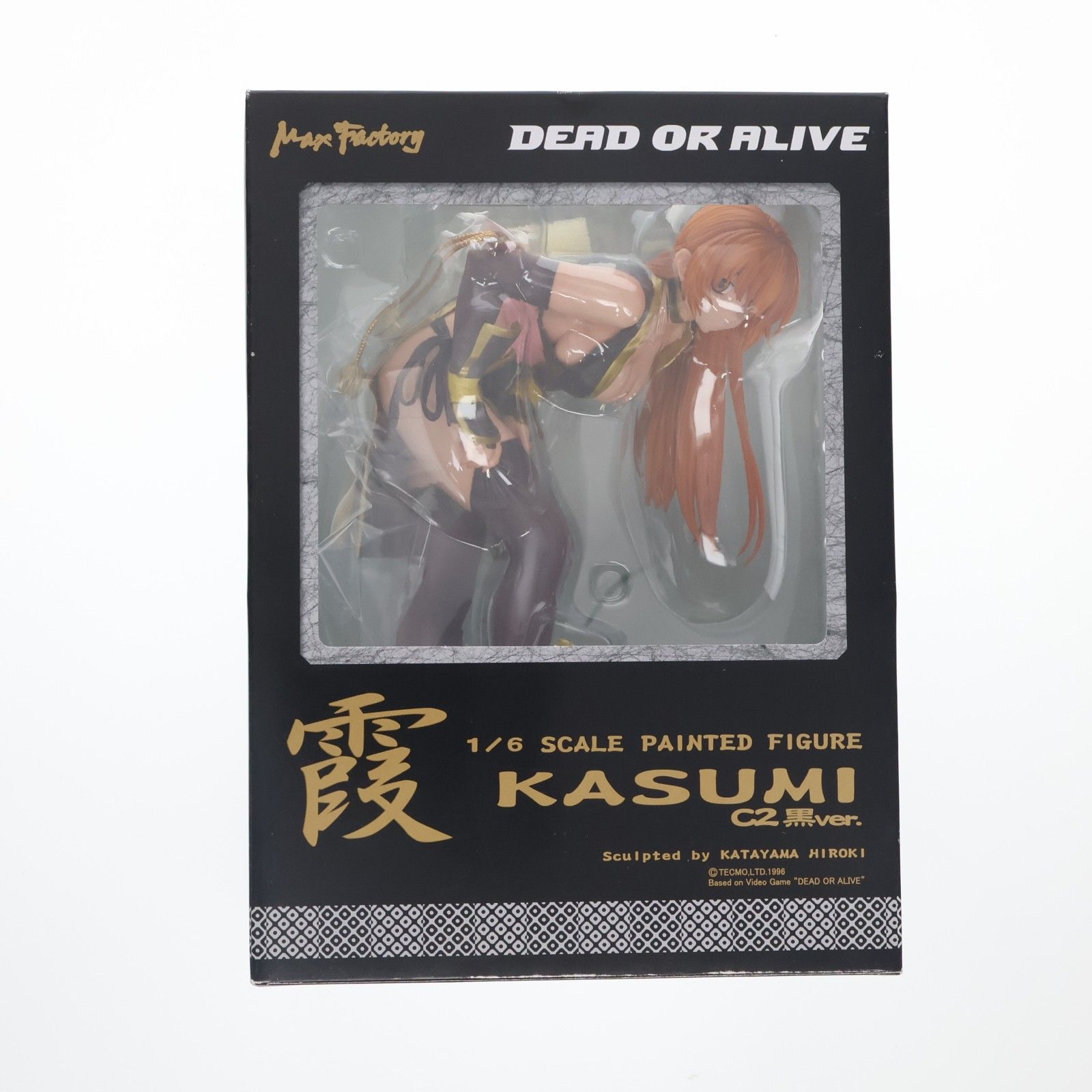 ワンフェス2005夏限定 霞(かすみ) C2黒ver. DEAD OR ALIVE(デッドオアアライブ) 1/6 完成品 フィギュア マックスファクトリー ワンフェス2005夏限定 霞(かすみ) C2黒ver. DEAD OR ALIVE(デッドオア