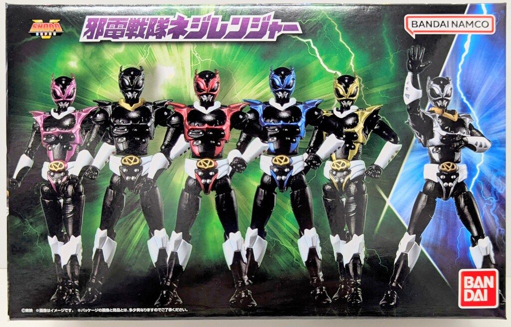 バンダイナムコ SHODO SUPER 電磁戦隊メガレンジャー 邪電戦隊ネジレンジャー
