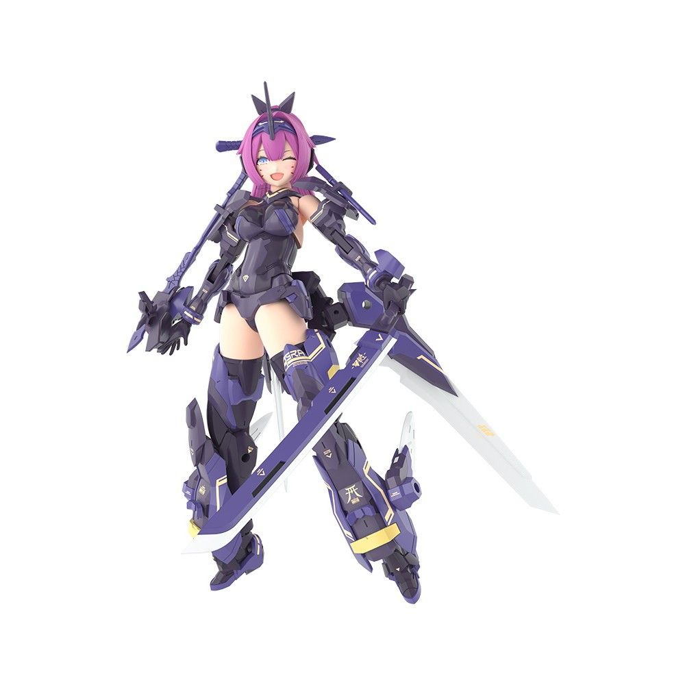 メガミデバイス 1/1 朱羅 弓兵 絆(あすら きゅうへい きずな) 影衣(SHADOW EDITION) フルパッケージ プラモデル(KP840) コトブキヤ