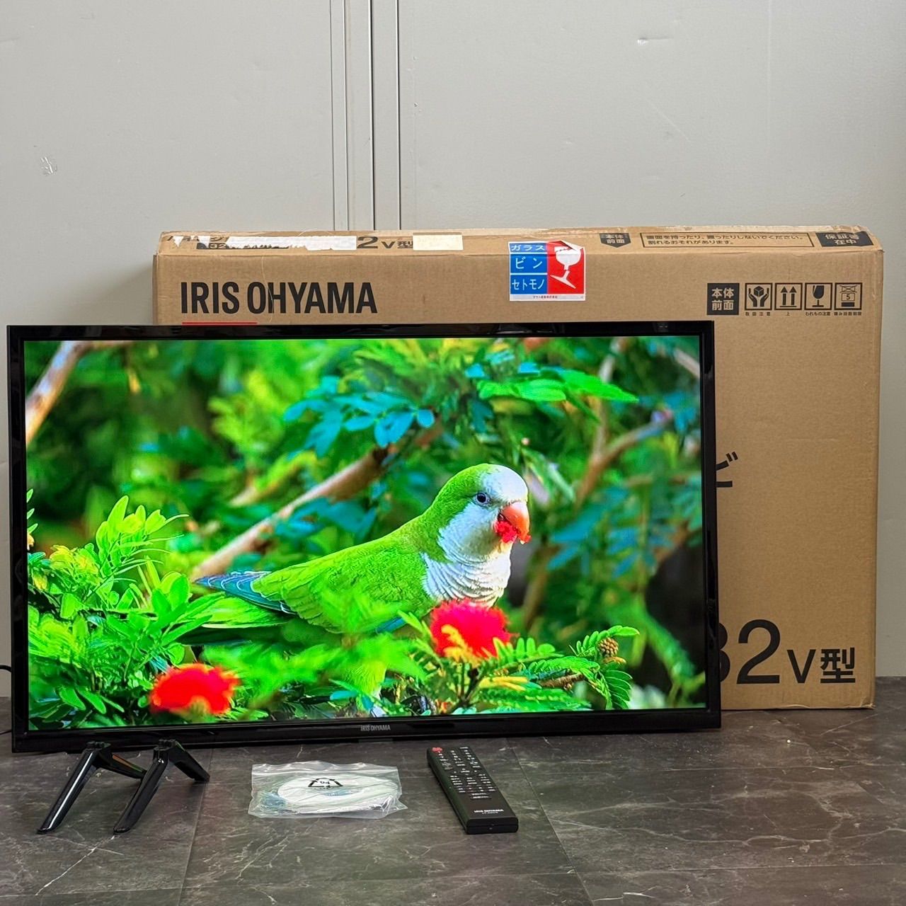 β送料込！美品 2021年製 IRIS OHYAMA 32型 液晶テレビ 32WB10P 2021年