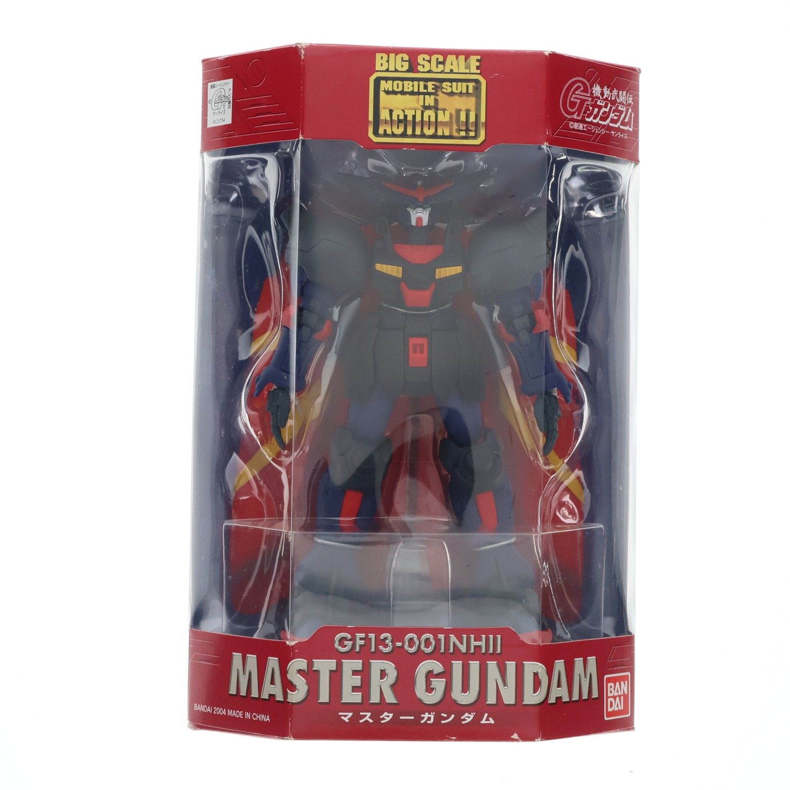 BIG SCALE MS IN ACTION!!(モビルスーツ・イン・アクション) GF13-001NHII マスターガンダム 機動武闘伝Gガンダム 完成品 可動フィギュア バンダイ