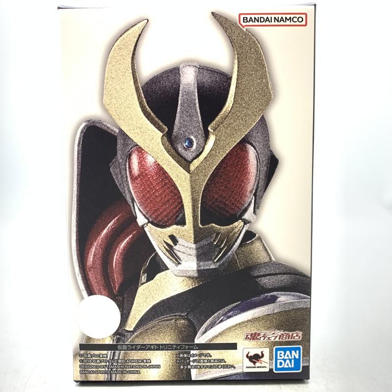中古】未開封)S.H.Figuarts 真骨彫製法 仮面ライダーアギト トリニティ
