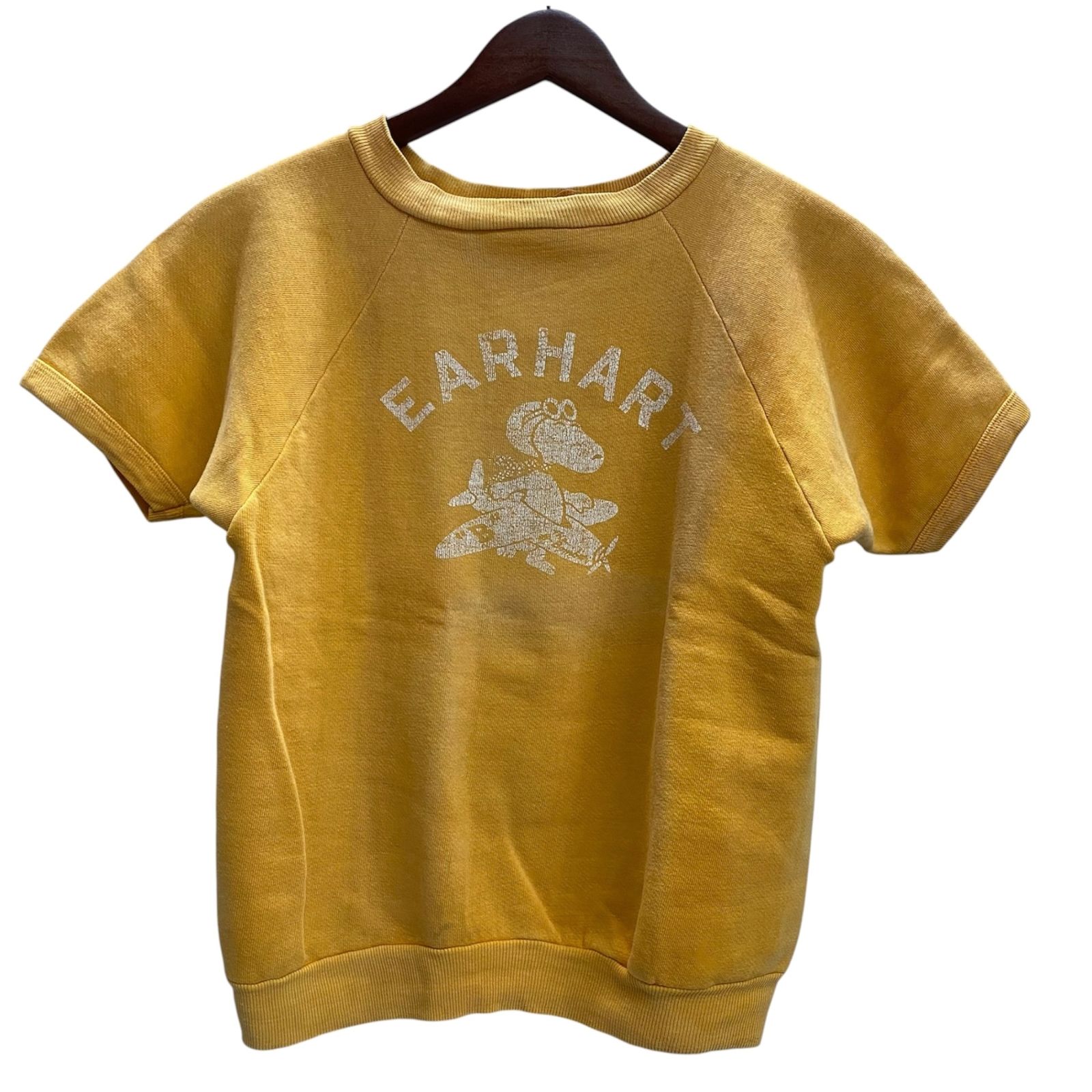 ヴィンテージ vintage 60's 70's Balfour Sportswear フライングエース 半袖スウェット スウェット イエロー Mサイズ 201MT-6046 VB