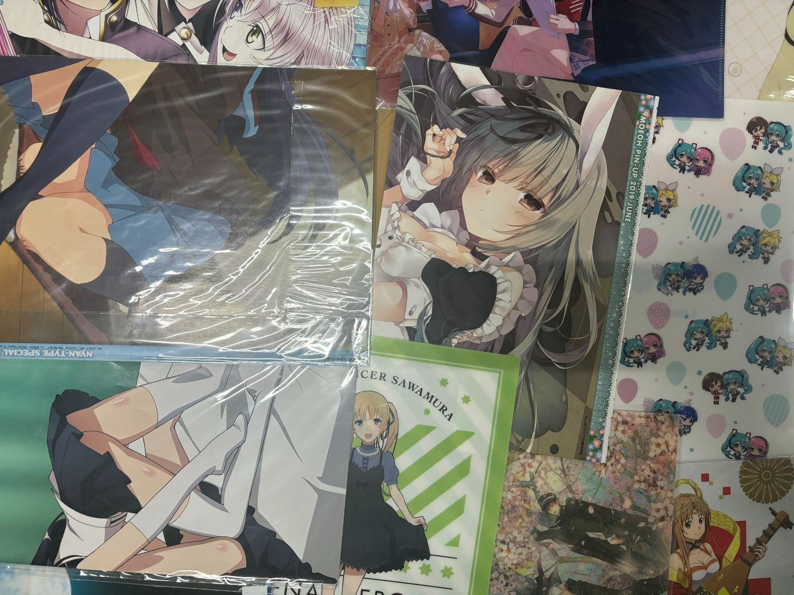 アニメ アニメグッズ クリアファイル まとめ売り 大量 #008 MO-00886 クリアファイル ポスター 大量まとめ売り - メルカリ