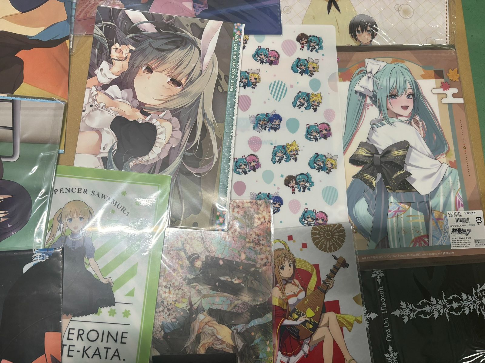 MO-00886 クリアファイル ポスター 大量まとめ売り - メルカリ