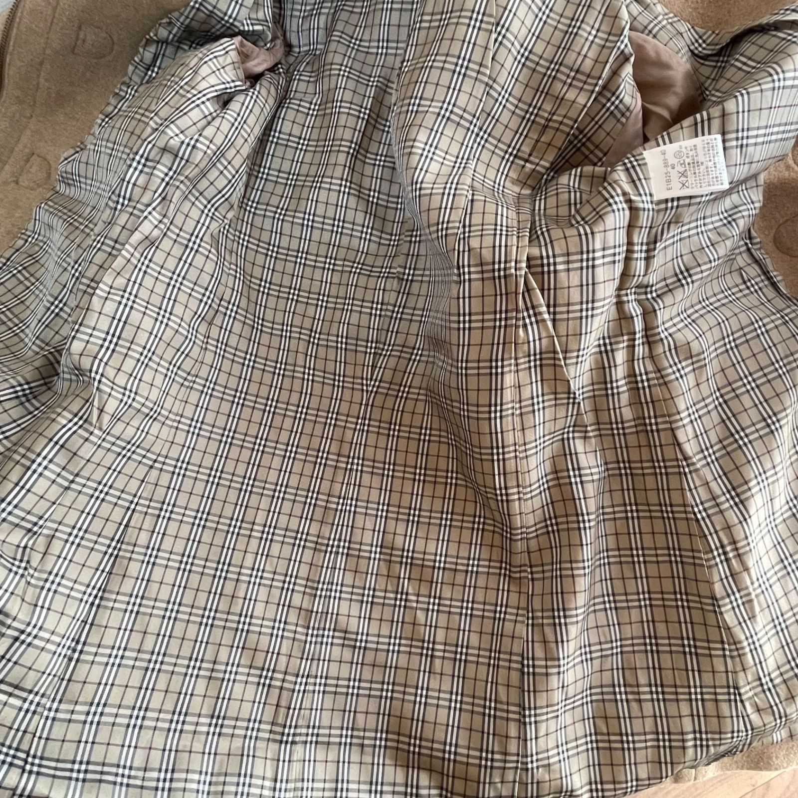 Burberry バーバリー ダッフルコート フーデッドコート ベージュ