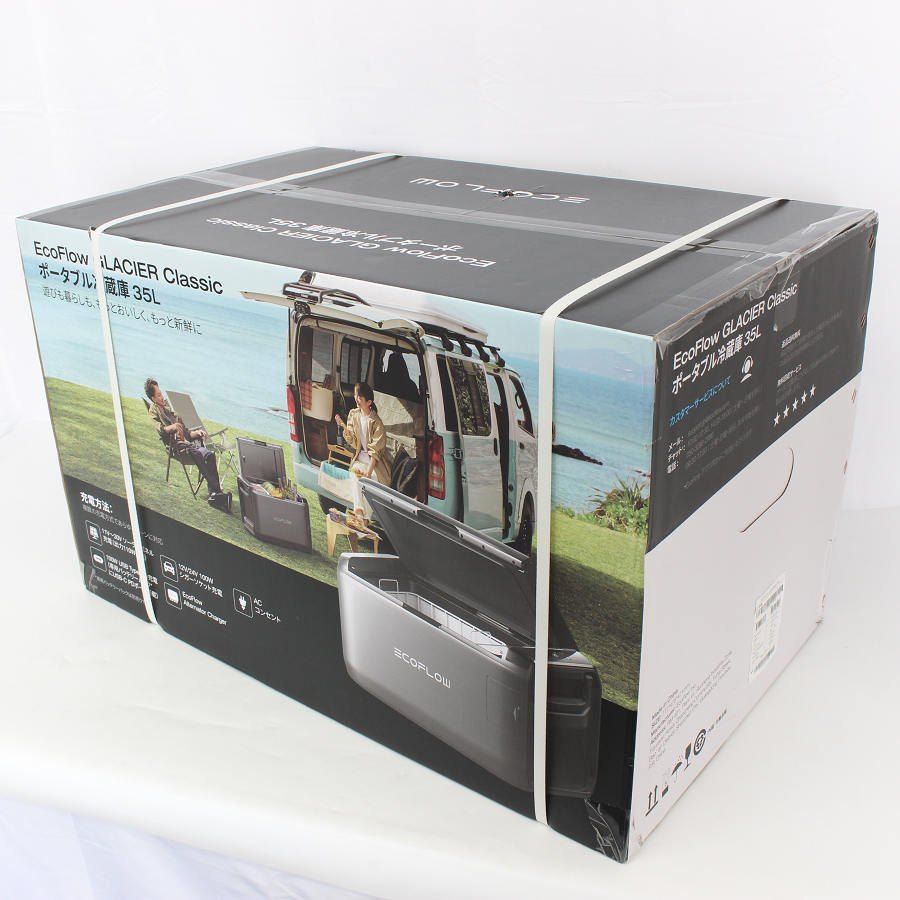 新品未開封】EcoFlow GLACIER Classic 35L ポータブル冷凍冷蔵庫