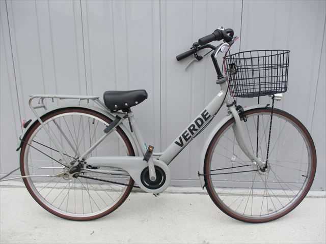 F131☆整備済み☆完成車発送☆中古シティ自転車【マルイシ VERDE 27 