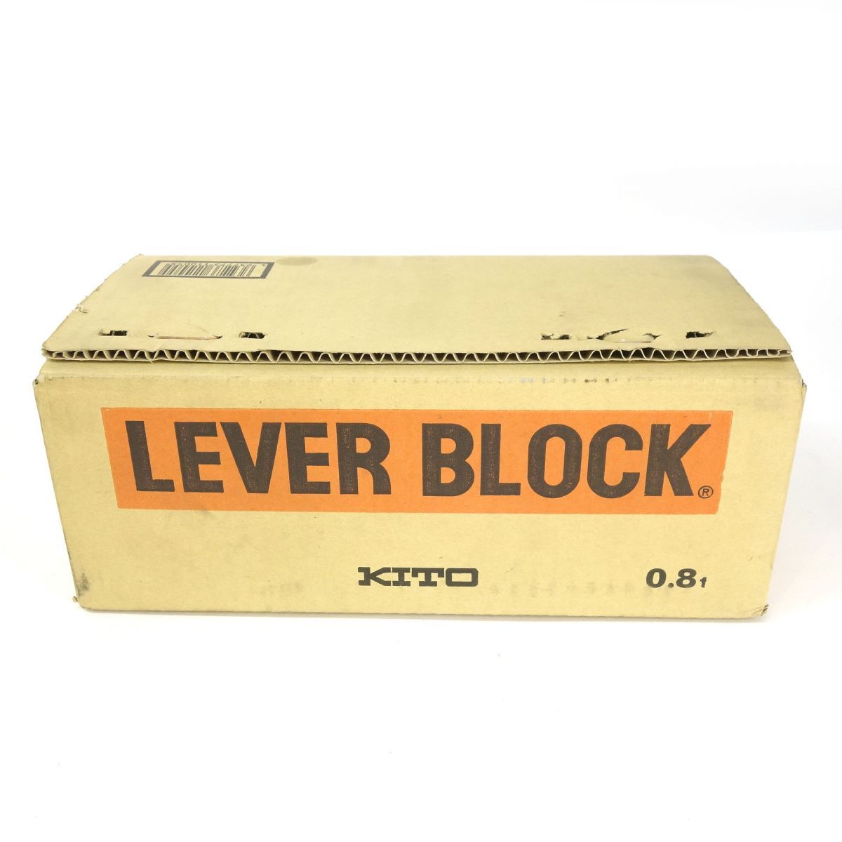 【未開封】KITO キトー レバーブロック LB008 定格荷重 0.8t 標準揚程 1.5m